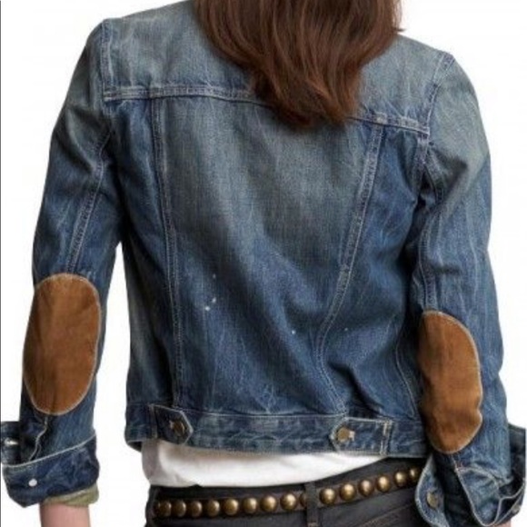GAP Jackets & Blazers - Gap 1969 elbow patch button front denim jacket